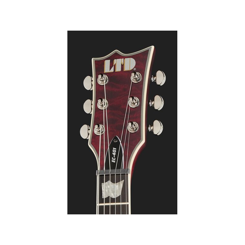 ESP LTD EC-401 QM STBCS Gitara elektryczna - 10 - Gitary elektryczne - 