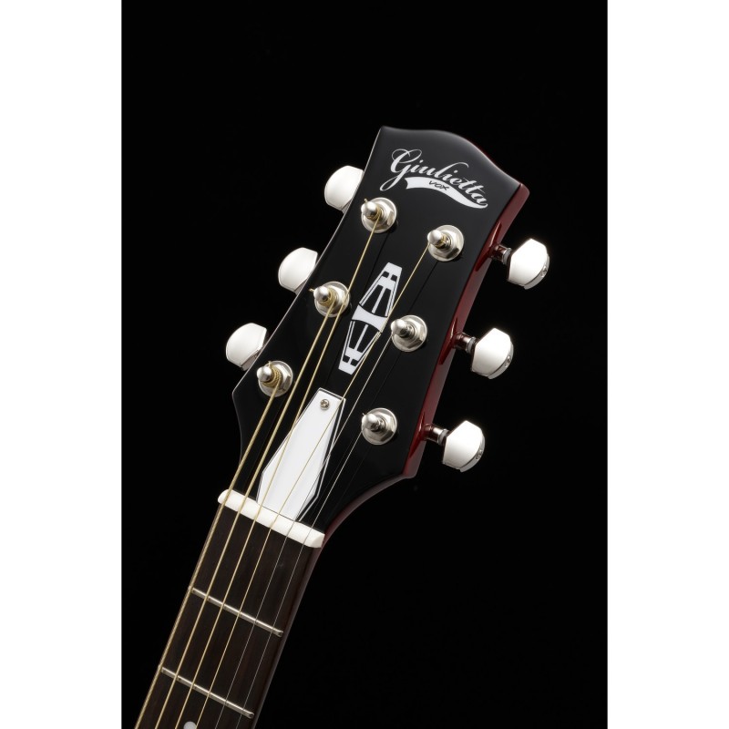 VOX VGA-3PS Transparent Red - Gitara elektro-akustyczna