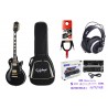 Gitara elektryczna Epiphone Les Paul Custom EB w zestawie z pokrowcem słuchawkami interfejsem i kablem - 1 - Zestawy gitarowe - Gitara elektryczna Epiphone Les Paul Custom EB w zestawie z pokrowcem słuchawkami interfejsem i kablem - 1 - Zestawy gitarowe -