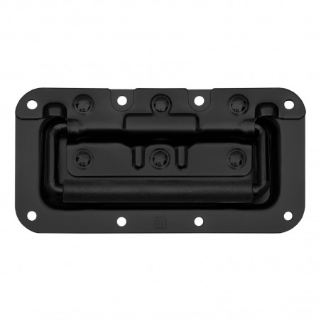 Adam Hall Hardware 340822 BLK - Rączka składana z uchwytem z PVC