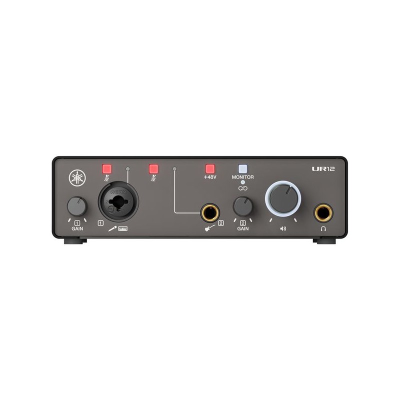 Yamaha UR12 MK3 Black Interfejs audio - 4 - Interfejsy audio - UR12 MK3 firmy Yamaha to lekki i poręczny interfejs Audio/USB prz Yamaha UR12 MK3 Black Interfejs audio - 4 - Interfejsy audio - UR12 MK3 firmy Yamaha to lekki i poręczny interfejs Audio/USB prz