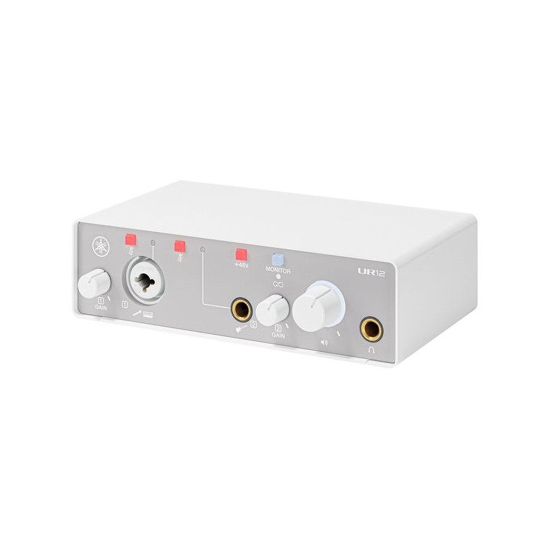 Yamaha UR12 MK3 White Interfejs audio - 2 - Interfejsy audio - UR12 MK3 White firmy Yamaha to lekki i poręczny interfejs Audio/U Yamaha UR12 MK3 White Interfejs audio - 2 - Interfejsy audio - UR12 MK3 White firmy Yamaha to lekki i poręczny interfejs Audio/U