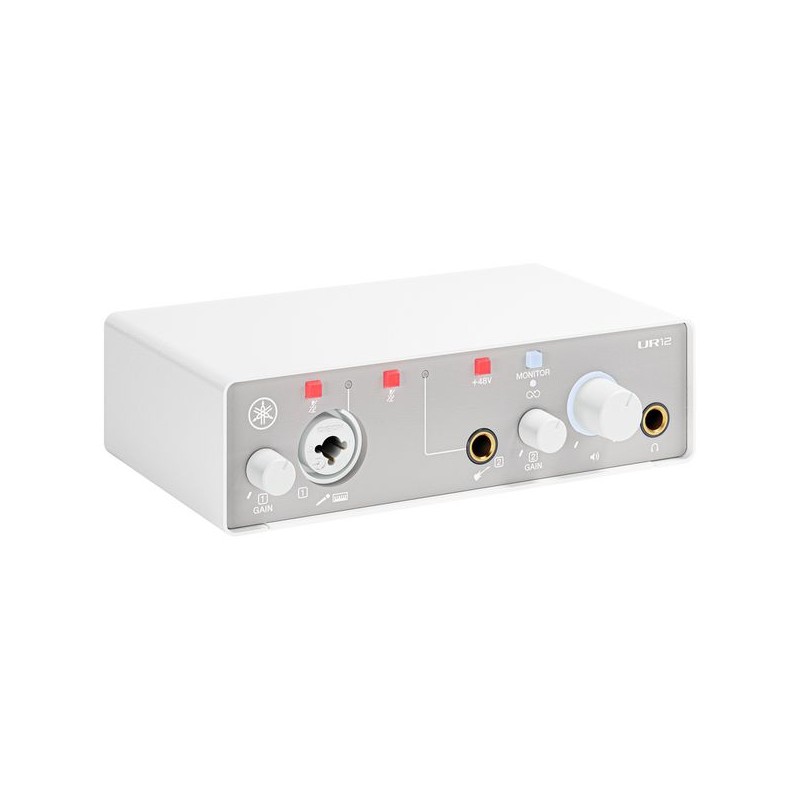 Yamaha UR12 MK3 White Interfejs audio - 3 - Interfejsy audio - UR12 MK3 White firmy Yamaha to lekki i poręczny interfejs Audio/U Yamaha UR12 MK3 White Interfejs audio - 3 - Interfejsy audio - UR12 MK3 White firmy Yamaha to lekki i poręczny interfejs Audio/U