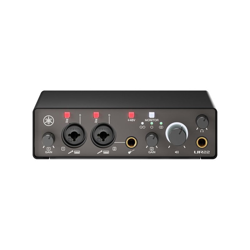Yamaha UR22 MK3 Black Interfejs audio - 1 - Interfejsy audio - Interfejs audio USB typu C z obsługą 24 bitów/192 kHz; Zakres dyn Yamaha UR22 MK3 Black Interfejs audio - 1 - Interfejsy audio - Interfejs audio USB typu C z obsługą 24 bitów/192 kHz; Zakres dyn