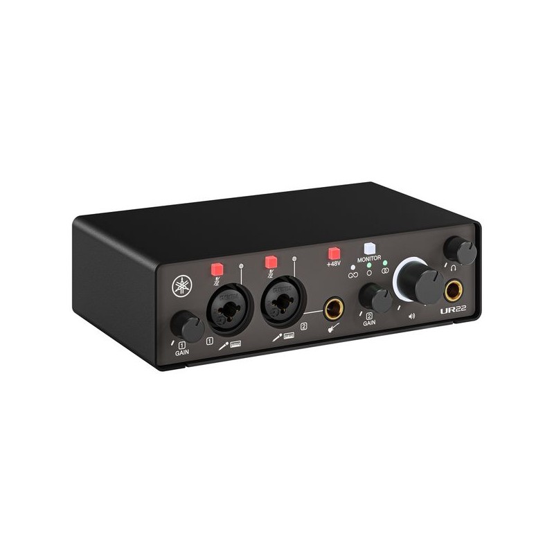 Yamaha UR22 MK3 Black Interfejs audio - 2 - Interfejsy audio - Interfejs audio USB typu C z obsługą 24 bitów/192 kHz; Zakres dyn Yamaha UR22 MK3 Black Interfejs audio - 2 - Interfejsy audio - Interfejs audio USB typu C z obsługą 24 bitów/192 kHz; Zakres dyn