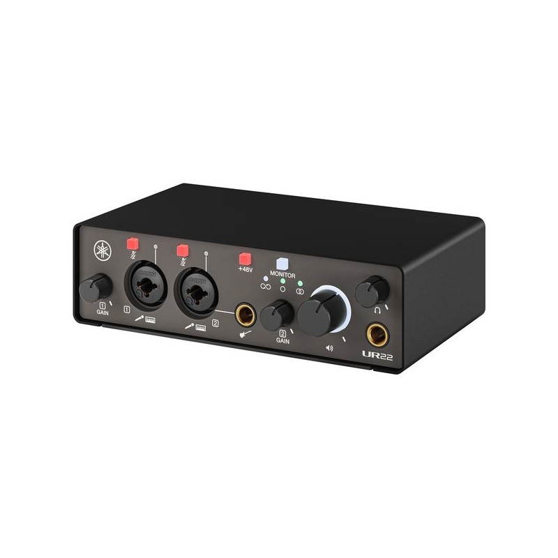 Yamaha UR22 MK3 Black Interfejs audio - 3 - Interfejsy audio - Interfejs audio USB typu C z obsługą 24 bitów/192 kHz; Zakres dyn Yamaha UR22 MK3 Black Interfejs audio - 3 - Interfejsy audio - Interfejs audio USB typu C z obsługą 24 bitów/192 kHz; Zakres dyn