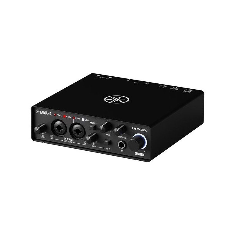 Yamaha URX22C Interfejs audio MIDI USB-C - 3 - Interfejsy audio - Interfejs audio/MIDI USB-C z 2 wejściami/2 wyjściami i obsługą Yamaha URX22C Interfejs audio MIDI USB-C - 3 - Interfejsy audio - Interfejs audio/MIDI USB-C z 2 wejściami/2 wyjściami i obsługą