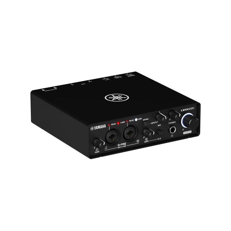 Yamaha URX22C Interfejs audio MIDI USB-C - 2 - Interfejsy audio - Interfejs audio/MIDI USB-C z 2 wejściami/2 wyjściami i obsługą Yamaha URX22C Interfejs audio MIDI USB-C - 2 - Interfejsy audio - Interfejs audio/MIDI USB-C z 2 wejściami/2 wyjściami i obsługą