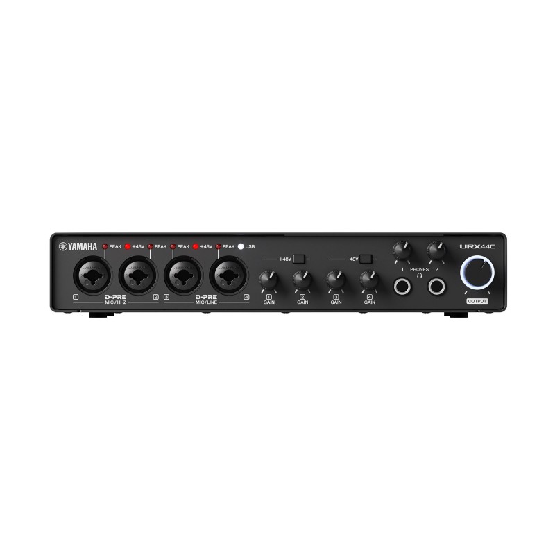 Yamaha URX44C Interfejs audio MIDI USB-C - 4 - Interfejsy audio - Interfejs audio/MIDI USB-C z 6 wejściami/4 wyjściami i obsługą Yamaha URX44C Interfejs audio MIDI USB-C - 4 - Interfejsy audio - Interfejs audio/MIDI USB-C z 6 wejściami/4 wyjściami i obsługą