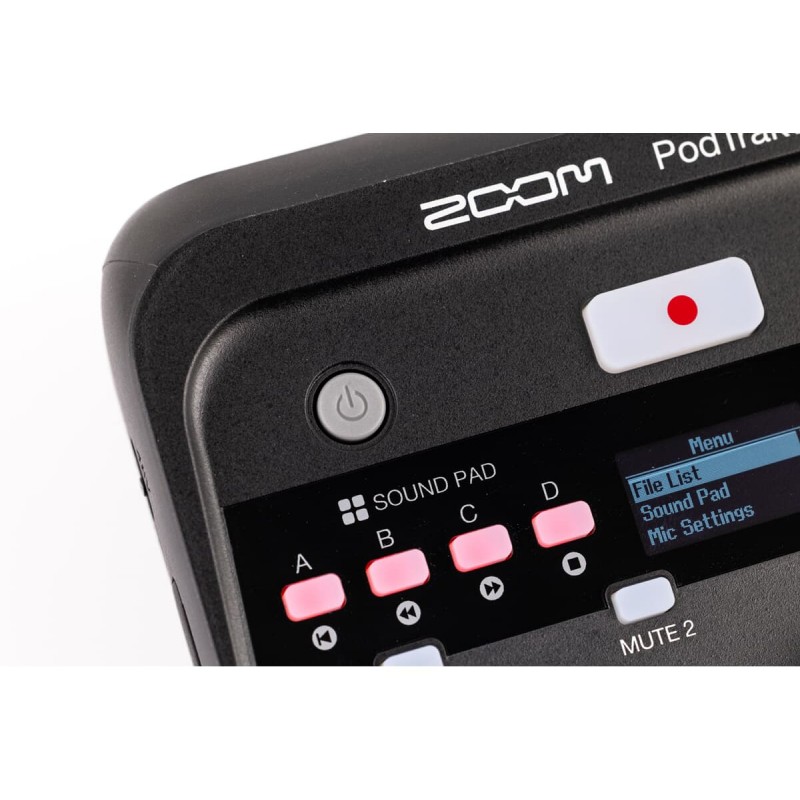 Zoom PodTrak P4next rejestrator do podcastów - 10 - Rejestratory - Rejestrator do podcastów Zoom PodTrak P4next oferuje 4 wejści Zoom PodTrak P4next rejestrator do podcastów - 10 - Rejestratory - Rejestrator do podcastów Zoom PodTrak P4next oferuje 4 wejści