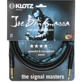 Klotz JBNPP030 Joe Bonamassa kabel gitarowy 3m - 1 - Kable gitarowe - Kabel gitarowy Klotz JBNPP03 zaprojektowany przez artystę