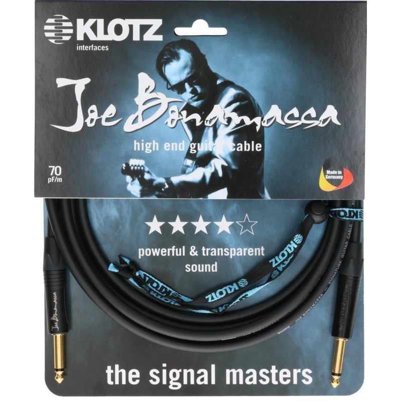Klotz JBNPP030 Joe Bonamassa kabel gitarowy 3m - 1 - Kable gitarowe - Kabel gitarowy Klotz JBNPP03 zaprojektowany przez artystę  Klotz JBNPP030 Joe Bonamassa kabel gitarowy 3m - 1 - Kable gitarowe - Kabel gitarowy Klotz JBNPP03 zaprojektowany przez artystę