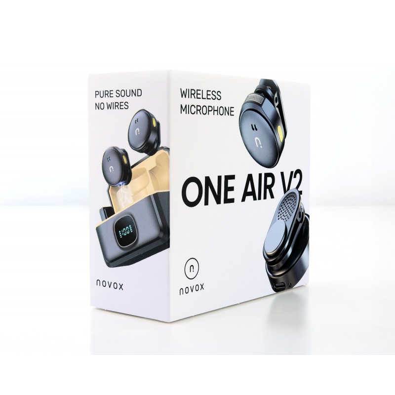 Novox One Air V.2 - Bezprzewodowy mikrofon Lavalier