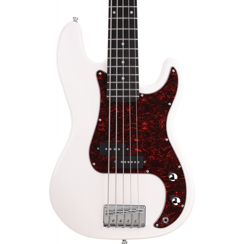 Arrow Session Bass 5 Bleached Bone White Rosewood/T-shell - Gitara basowa