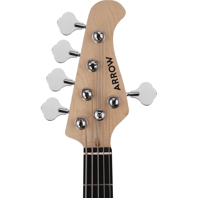 Arrow Session Bass 5 Bleached Bone White Rosewood/T-shell - Gitara basowa