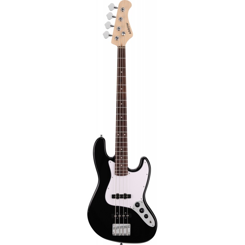 Arrow Louisiana 4 Bass Abyss Black Rosewood/White - Gitara basowa
