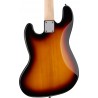 Arrow Louisiana 4 Bass Tobacco Burst Rosewood/White - Gitara basowa