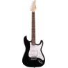 Arrow Tonecaster ST 111 Abyss Black Rosewood/White - Gitara elektryczna
