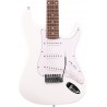 Arrow Tonecaster ST 111 Snow White Rosewood/White - Gitara elektryczna