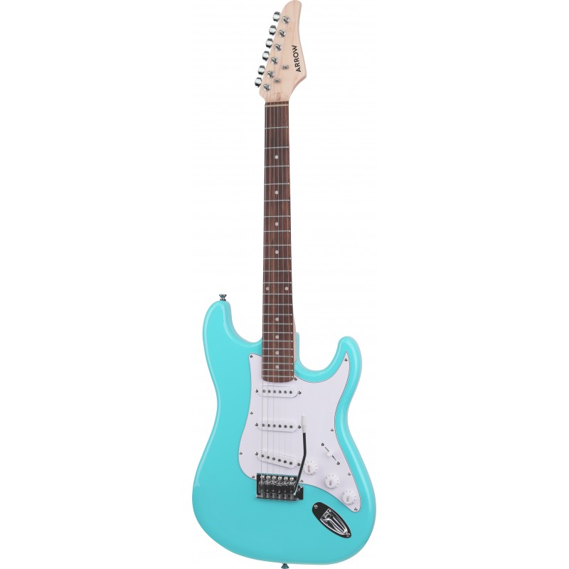 Arrow Tonecaster ST 111 Seafoam Rosewood/White - Gitara elektryczna