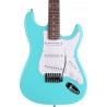 Arrow Tonecaster ST 111 Seafoam Rosewood/White - Gitara elektryczna