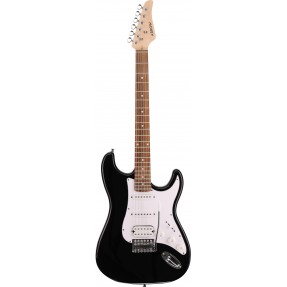 Arrow Tonecaster ST 211 Abyss Black Rosewood/White - Gitara elektryczna