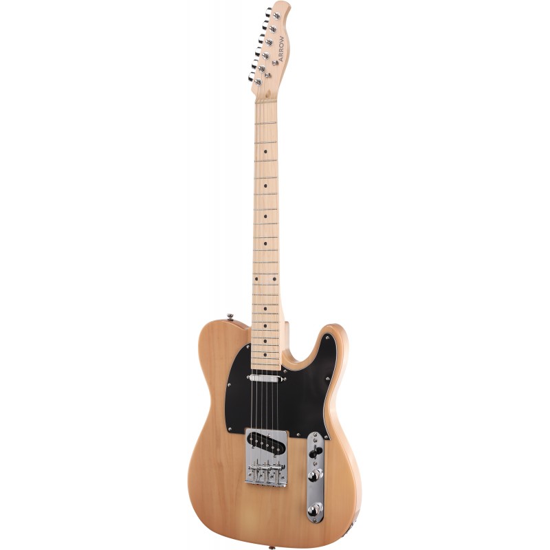 Arrow Telico TL 11 Natural Maple/Black - Gitara elektryczna