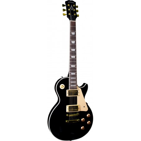 Arrow Riffster LP 22 Abyss Black Rosewood/Cream Gold-H/W - Gitara elektryczna