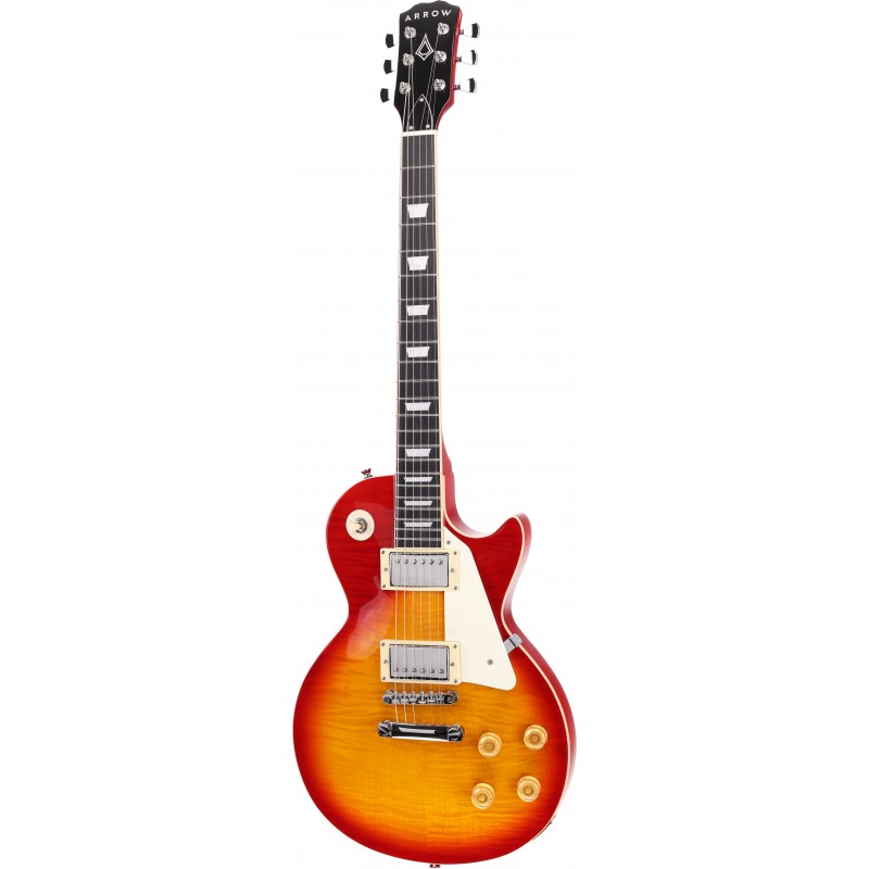 Arrow Riffster LP 22 Flame Burst CS Rosewood/Cream - Gitara elektryczna