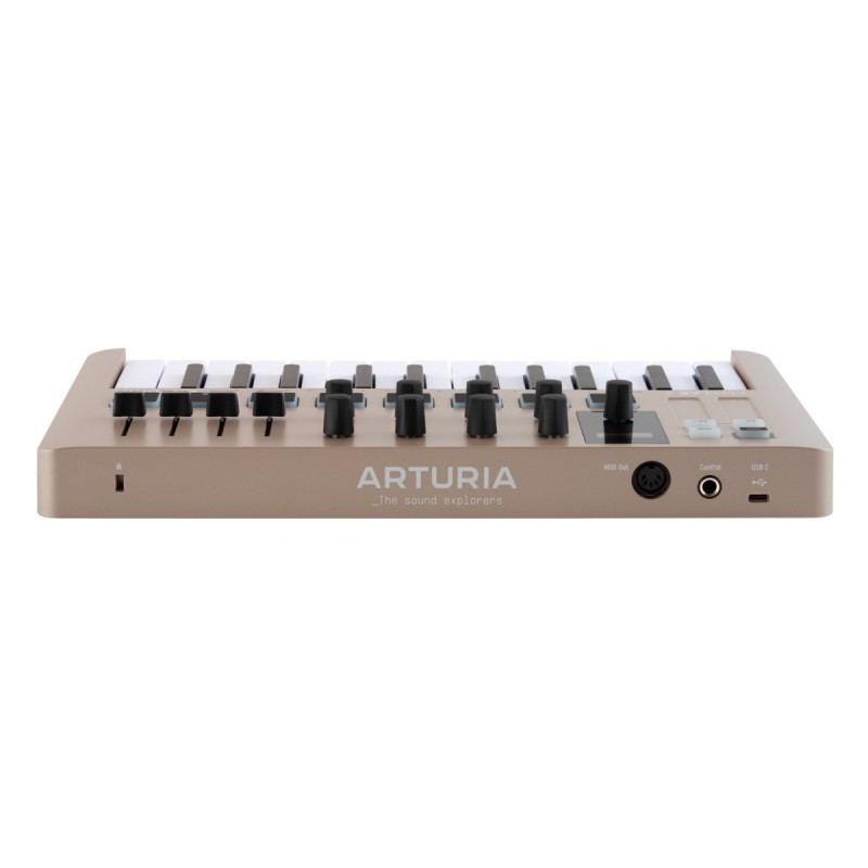 Arturia MiniLab 3 Champagne - kontroler MIDI - 2 - Klawiatury, Kontrolery MIDI - Arturia  MiniLab 3 Mint to kompaktowy kontroler Arturia MiniLab 3 Champagne - kontroler MIDI - 2 - Klawiatury, Kontrolery MIDI - Arturia  MiniLab 3 Mint to kompaktowy kontroler