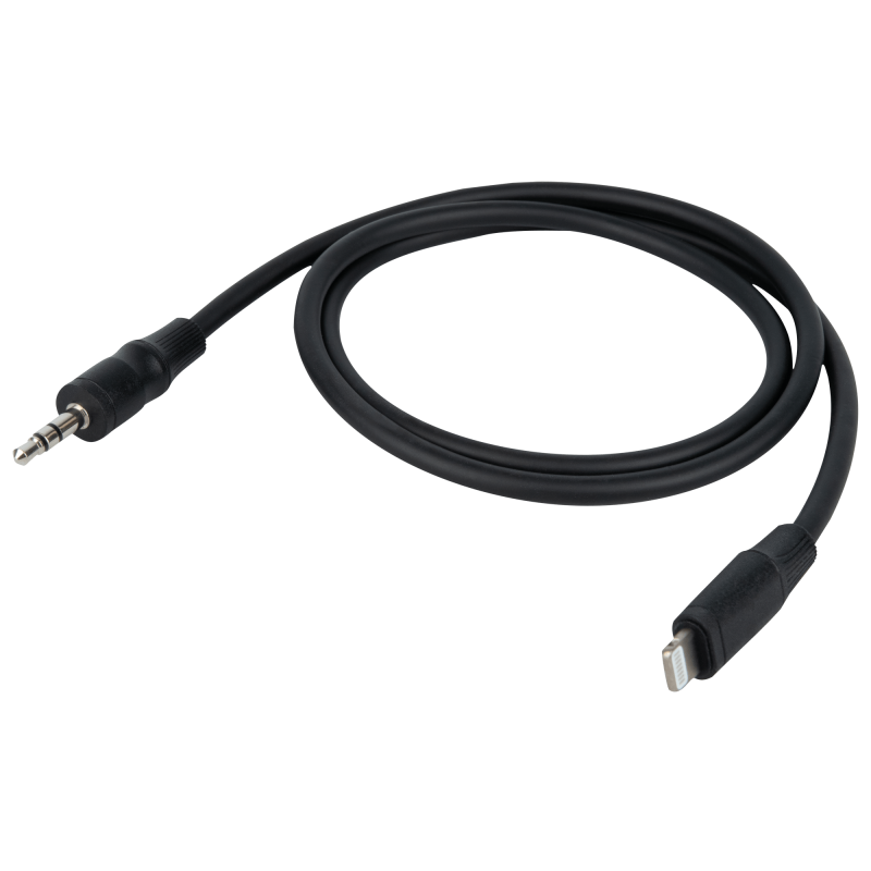 DAP Audio FL103150 - Kabel Lightning to Stereo mini-jack 1,5 m - 1 - Kable - Kabel DAP FL103 – Lightning do mini-jack stereo to  DAP Audio FL103150 - Kabel Lightning to Stereo mini-jack 1,5 m - 1 - Kable - Kabel DAP FL103 – Lightning do mini-jack stereo to