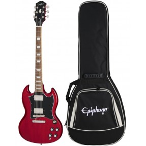 Epiphone SG Standard (Incl. Premium Gig Bag) Cherry Gitara elektryczna - 1 - Gitary elektryczne - Epiphone SG Standard Cherry Gi