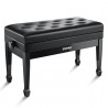 DONNER EC7164 Duet Adjustable Height Two Seater Ława do pianina na dwie osoby - 2 - Siedziska, Ławy - 