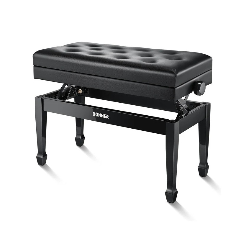 DONNER EC7164 Duet Adjustable Height Two Seater Ława do pianina na dwie osoby - 5 - Siedziska, Ławy - 