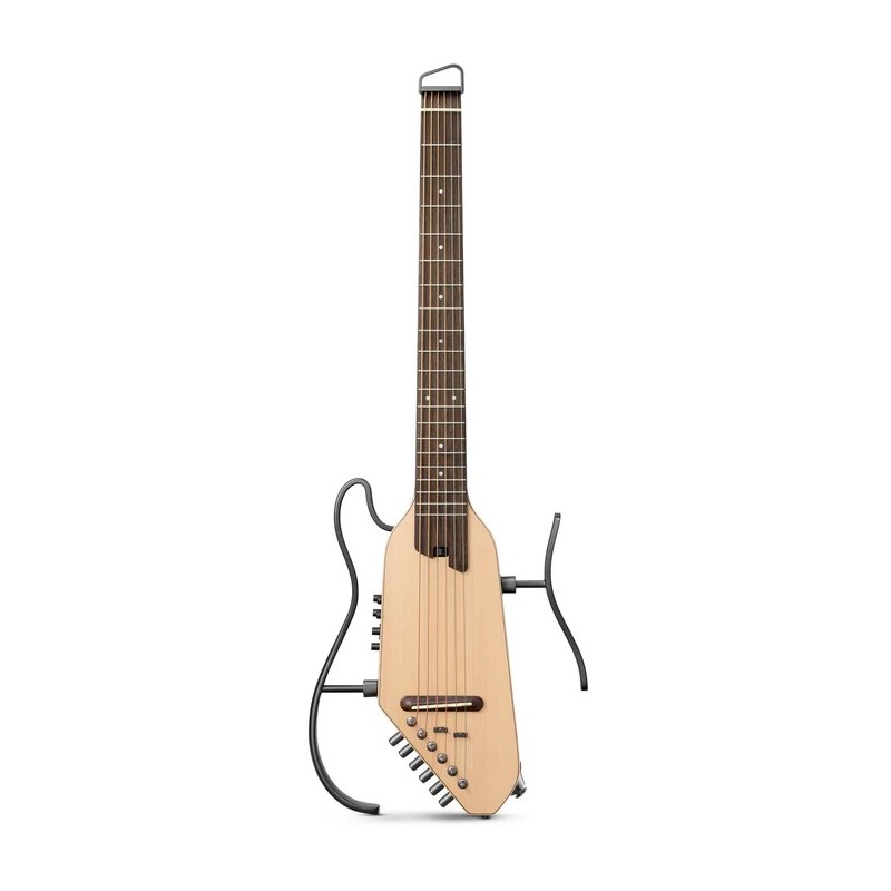 Donner EC6866 HUSH-I PRO Guitar Natural Spruce Gitara elektryczna - 2 - Gitary elektryczne - 