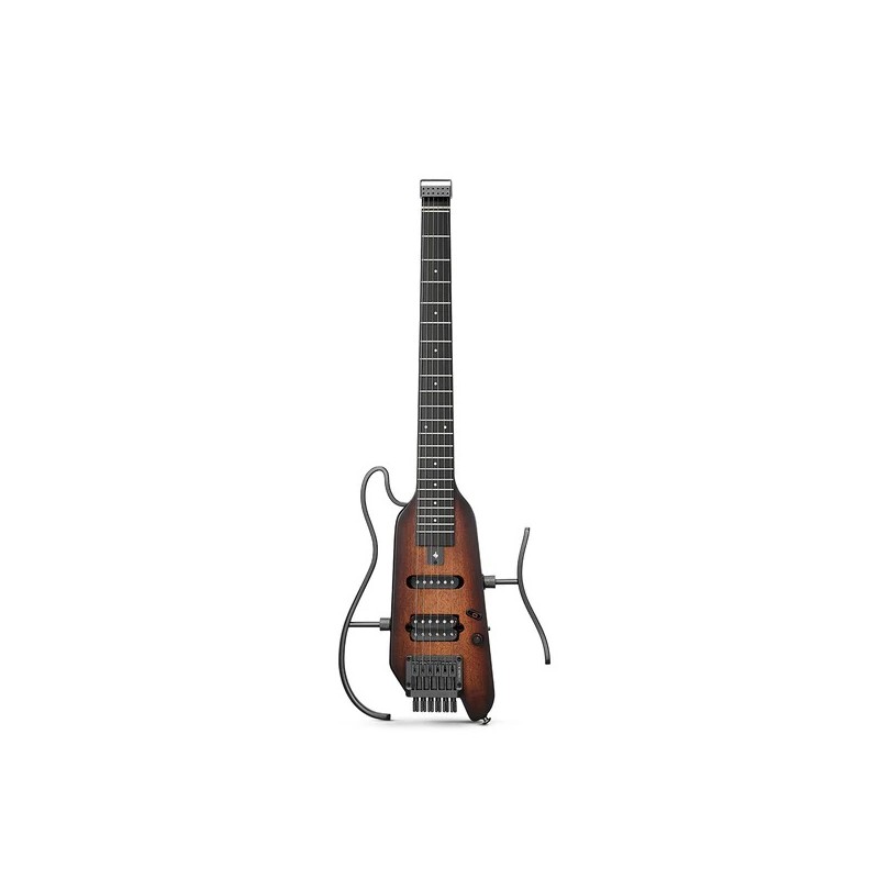 Donner HUSH-X PRO Sunburst Gitara elektryczna EC6807 - 2 - Gitary elektryczne - Gitara elektryczna Donner HUSH-X to przenośna ko