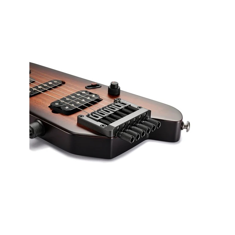 Donner HUSH-X PRO Sunburst Gitara elektryczna EC6807 - 6 - Gitary elektryczne - Gitara elektryczna Donner HUSH-X to przenośna ko