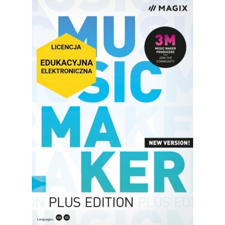 MAGIX Music Maker Plus Edition - elektroniczna EDU