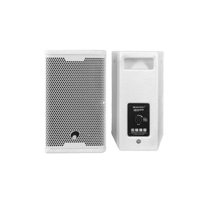 Omnitronic MAXX-1206 WH - Kolumny pasywne 6,5" 100W