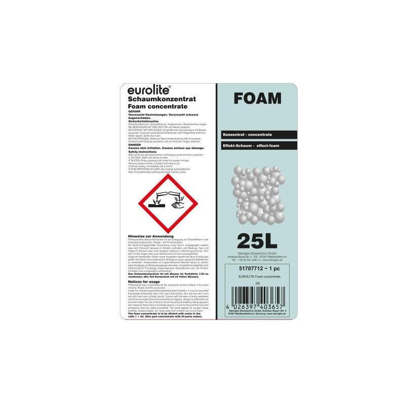 Eurolite koncentrat do piany 25L