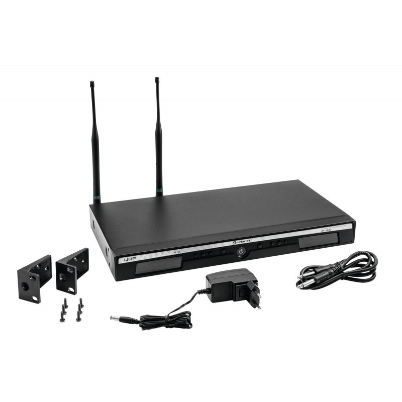 Relacart UR-222D - Odbiornik do systemu bezprzewodowego 823-832 + 863-865 MHz