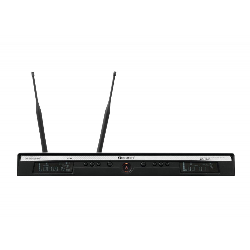 Relacart UR-260D - Odbiornik do systemu bezprzewodowego 823-832 + 863-865 MHz