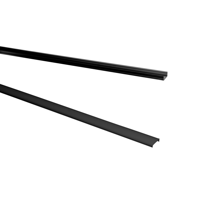 Eurolite profil U 20 mm do taśmy LED czarny 2 m