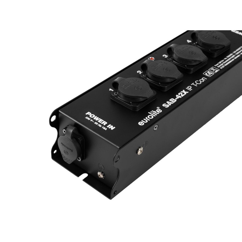 Eurolite SAB-42X IP T-Con Power Split Box - Rozdzielacz mocy