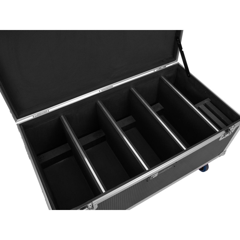 Roadinger skrzynia transportowa na 4x Multiflood IP 18x10W RGBW Wash CRMX