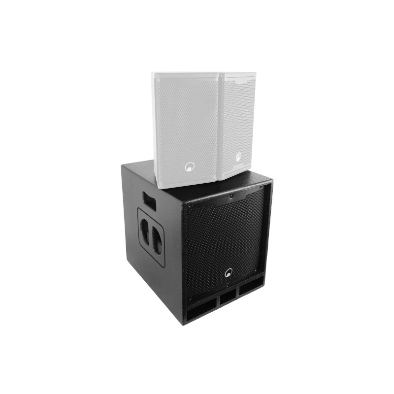 Omnitronic MAXX-1206DSP 2.1 BK - Subwoofer aktywny 12" z DSP i Bluetooth 450 W