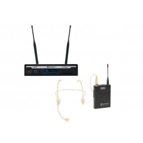 Relacart UR-222S Set - System bezprzewodowy z bodypack i mikrofonem nagłownym