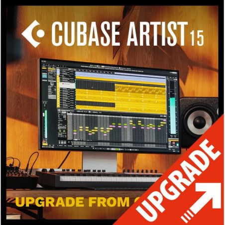 Steinberg Cubase Artist 15 UG from LE Upgrade DAW - 1 - Upgrade - Steinberg Cubase Artist 15 UG from LE Upgrade DAW