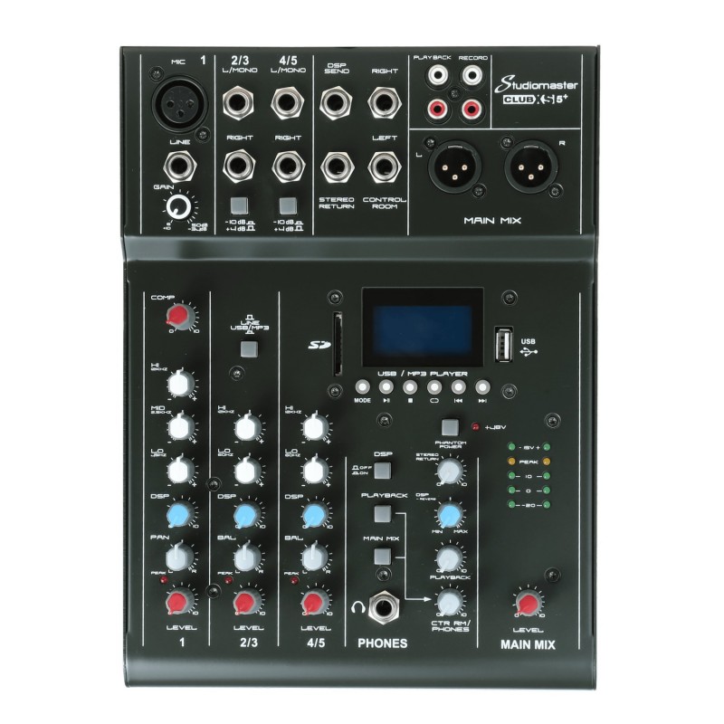 Studiomaster Club XS5+ - Mikser analogowy
