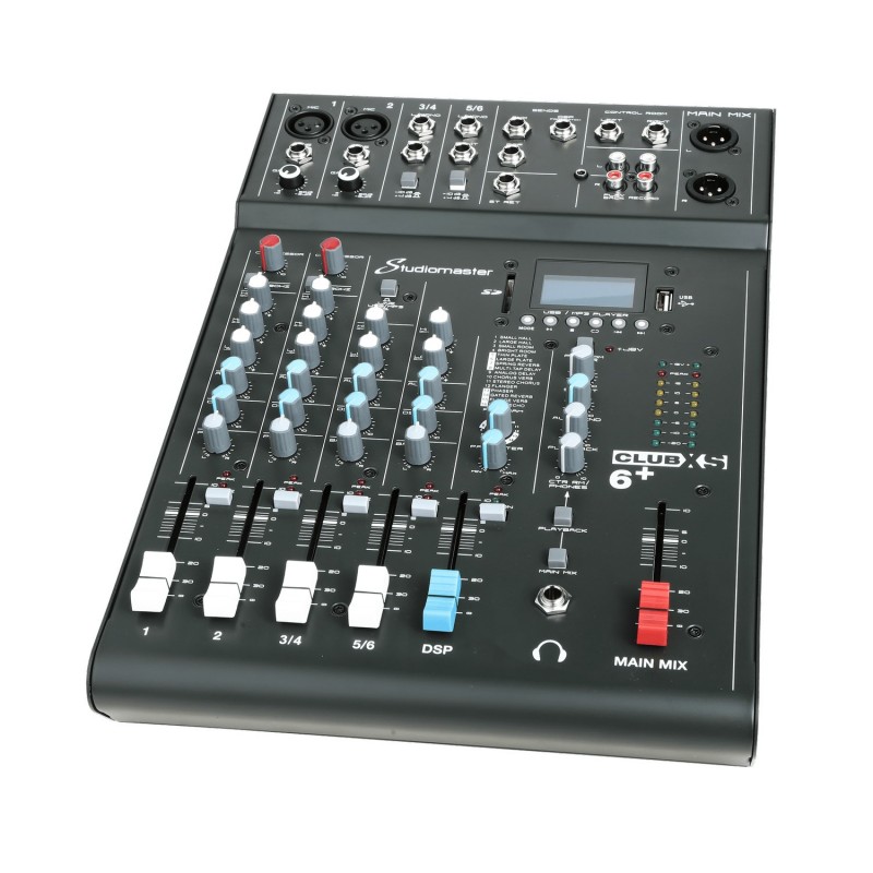 Studiomaster Club XS6+ - Mikser analogowy